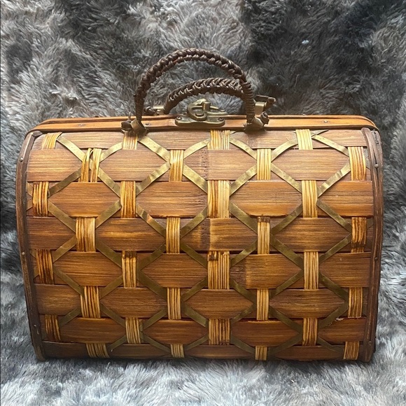 Woven Brown and Tan Basket Set - Picture 6 of 16